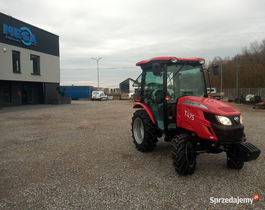 Ciągnik TYM T475 rolniczy sadowniczy komunalny Łuków