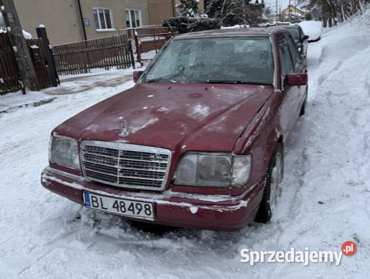 Syndyk sprzeda samochód MERCEDESBENZ W124 r 1994 Białystok sprzedam