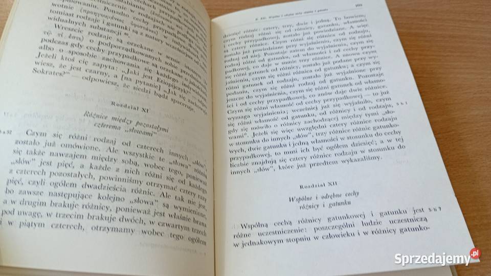 Kategorie i Hermeneutyka z dodaniem Isagogi pomorskie sprzedam