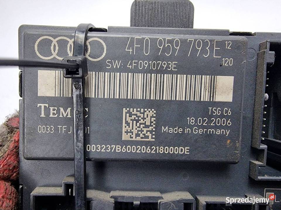 MODUŁ AUDI A6 C6 4F0949793E Pozostałe Lipno