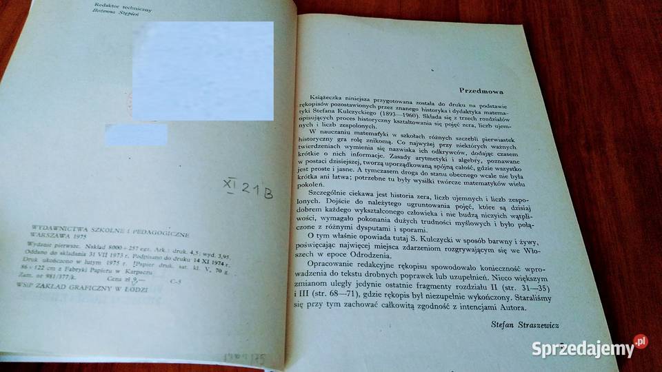 Opowieści z dziejów liczb Stefan Kulczycki Gdańsk sprzedam