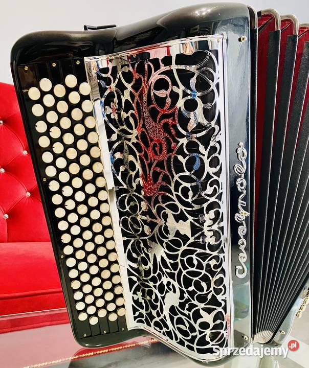 Francuski Akordeon guzikowy Cavagnolo wielkopolskie Rogoźno