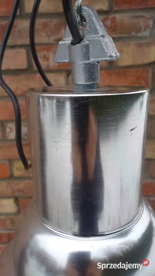 Żyrandol Metalowy Lampa przemysłowa sufitowa w Lampy wiszące Gawroniec sprzedam
