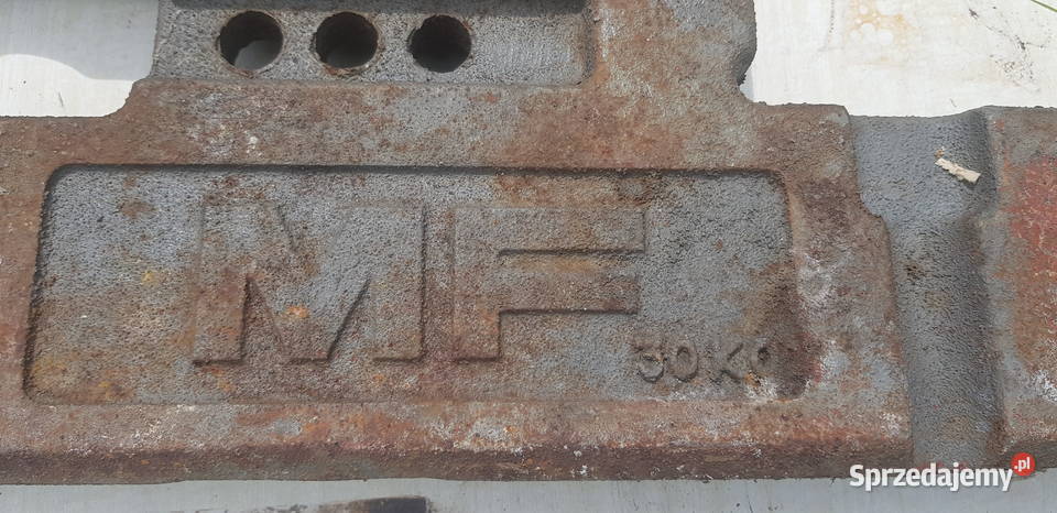 Obciążniki do ciągnika Massey Ferguson Turza
