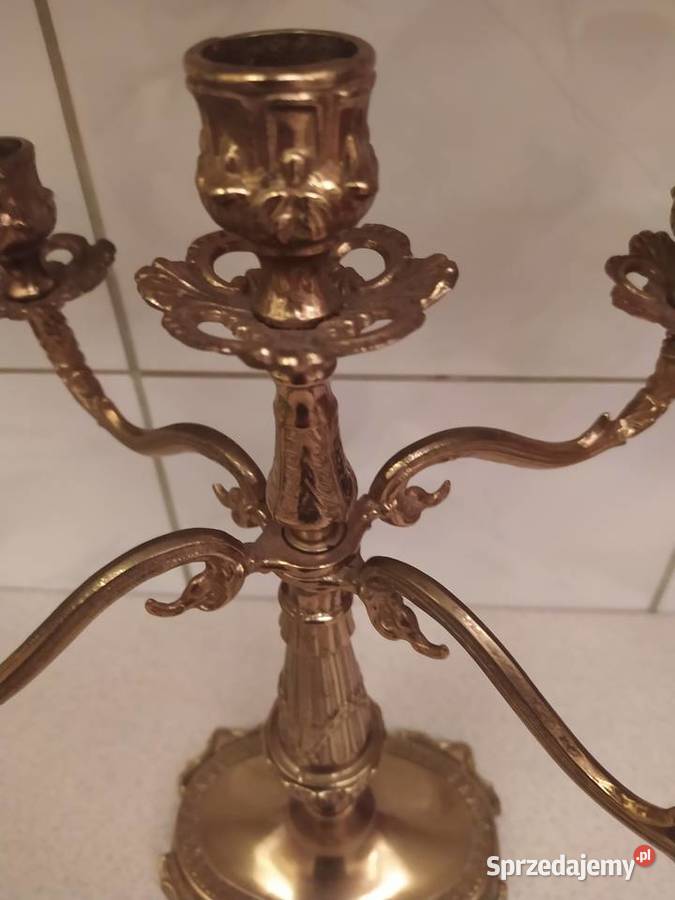 Świecznik pięcioramienny pomorskie Gdańsk