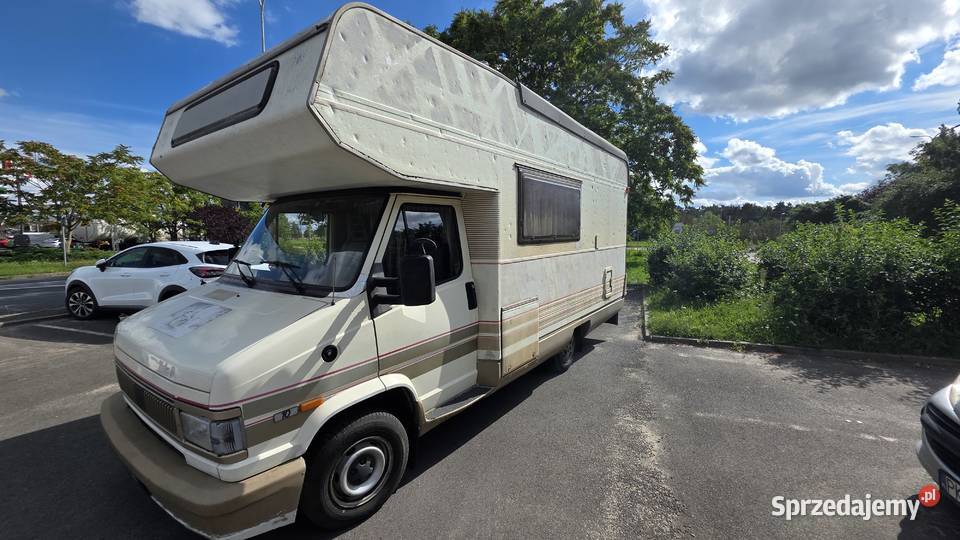 Kamper Fiat Ducato 19TD 1993 165230 zadbany Toruń sprzedam