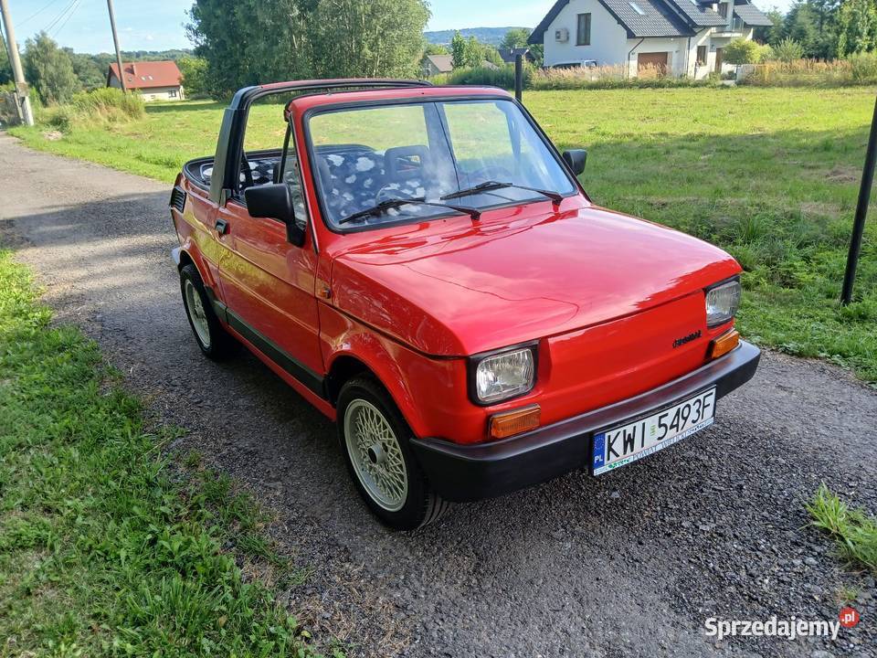 Fiat 126p bosmal cabrio z certyfikatem 126 Wieliczka
