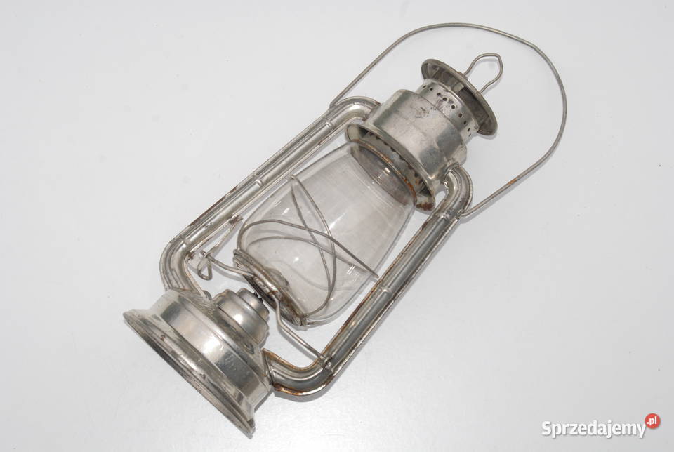 Stara duża lampa naftowa meva 865 Czechosłowacja śląskie Cieszyn