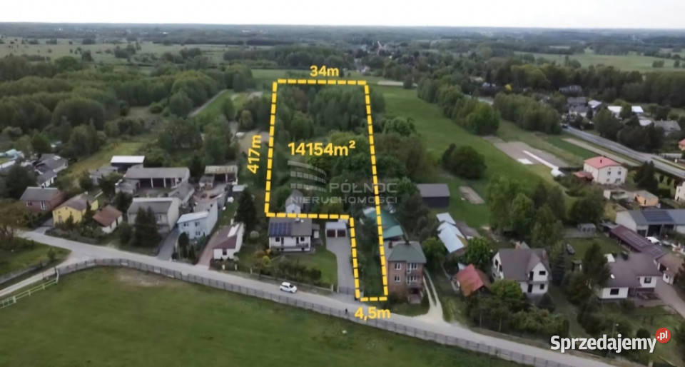 Malownicza działka budowlana na sprzedaż siatka Wólka Rokicka-Kolonia