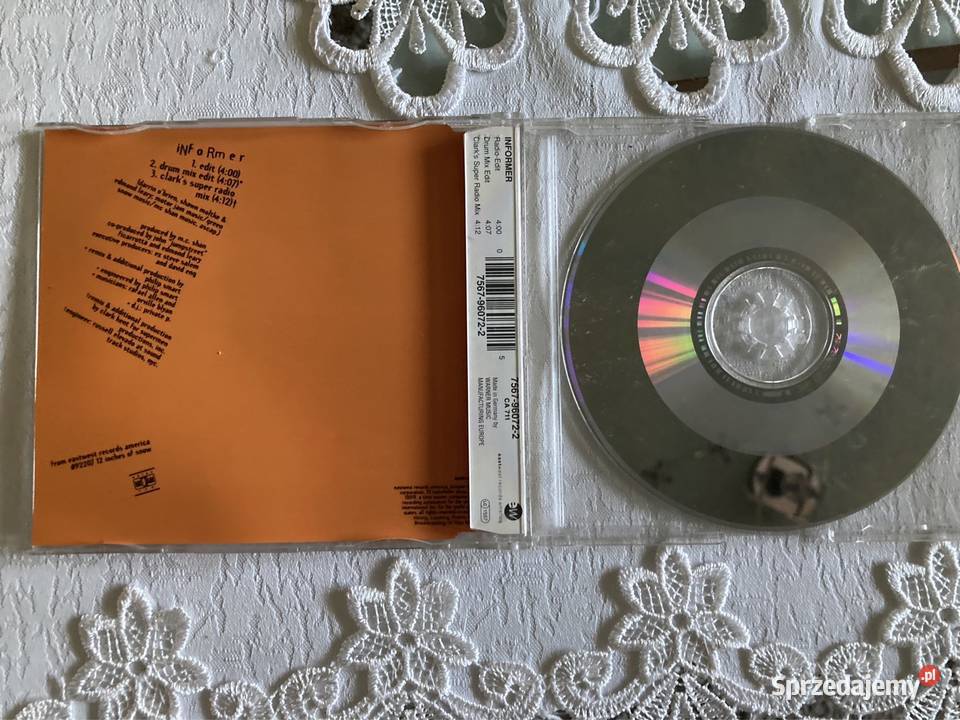 Płyta CD Single Snow Informer Klasyka Lata 90 Czerwionka-Leszczyny