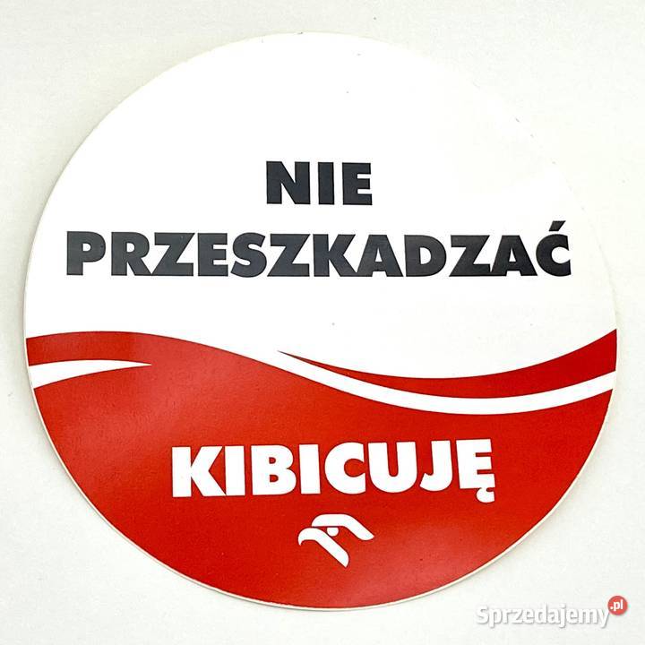 Zestaw 10x Naklejki kibica na auto samochód 8x8 Warszawa