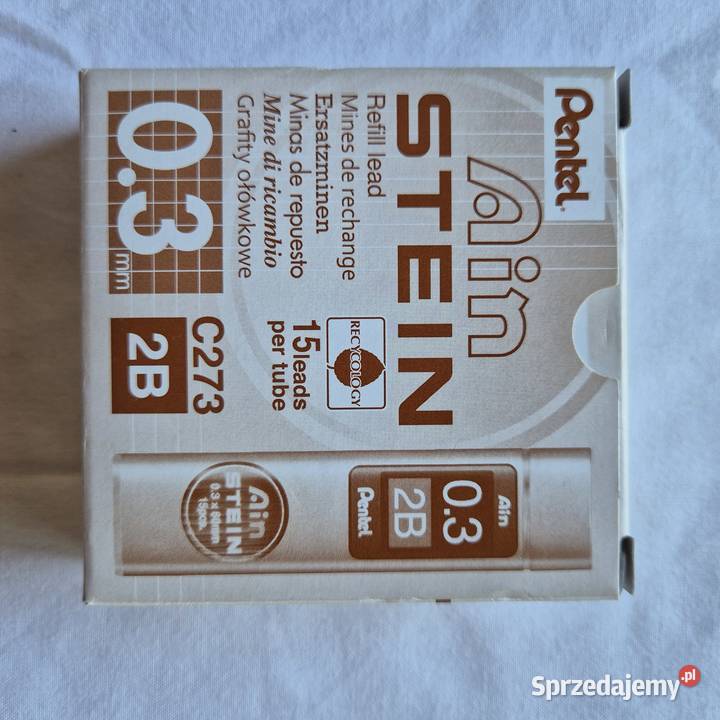 Pentel 03 2B 12 opakowań x15 sztuk nowe sprzedam