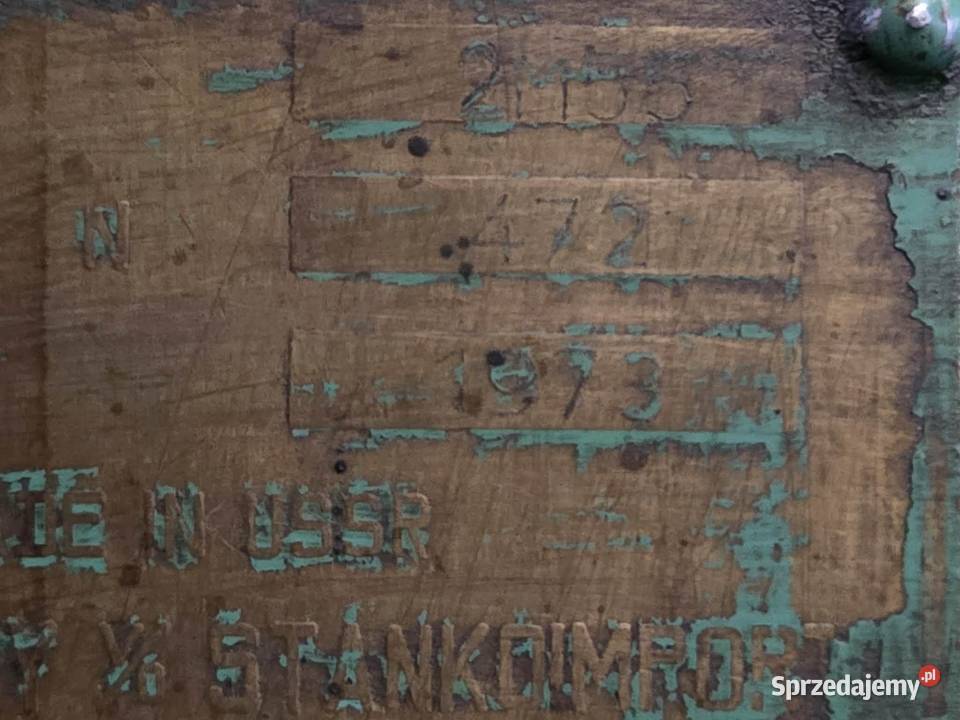 Wiertarka promieniowa 2M55 2H55 1973 ZSRR Jasło