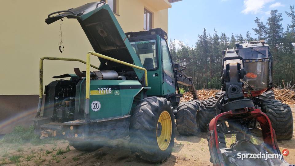 Harvester Timberjack 1270B śląskie Krzepice sprzedam