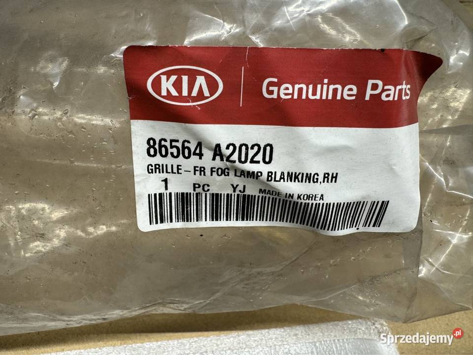 Kratka zderzaka przód prawa Kia ceed II 2 1215 Sieraków