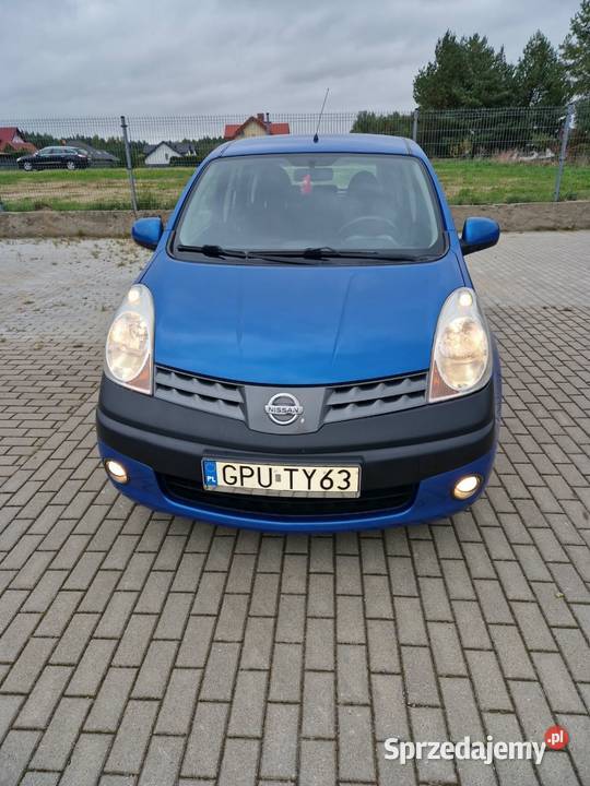 Nissan Note 14 Rok produkcji 2007 Note Leśniewo