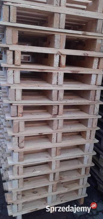 Półpaleta drewniana 800 x 600 W ofercie również Katowice