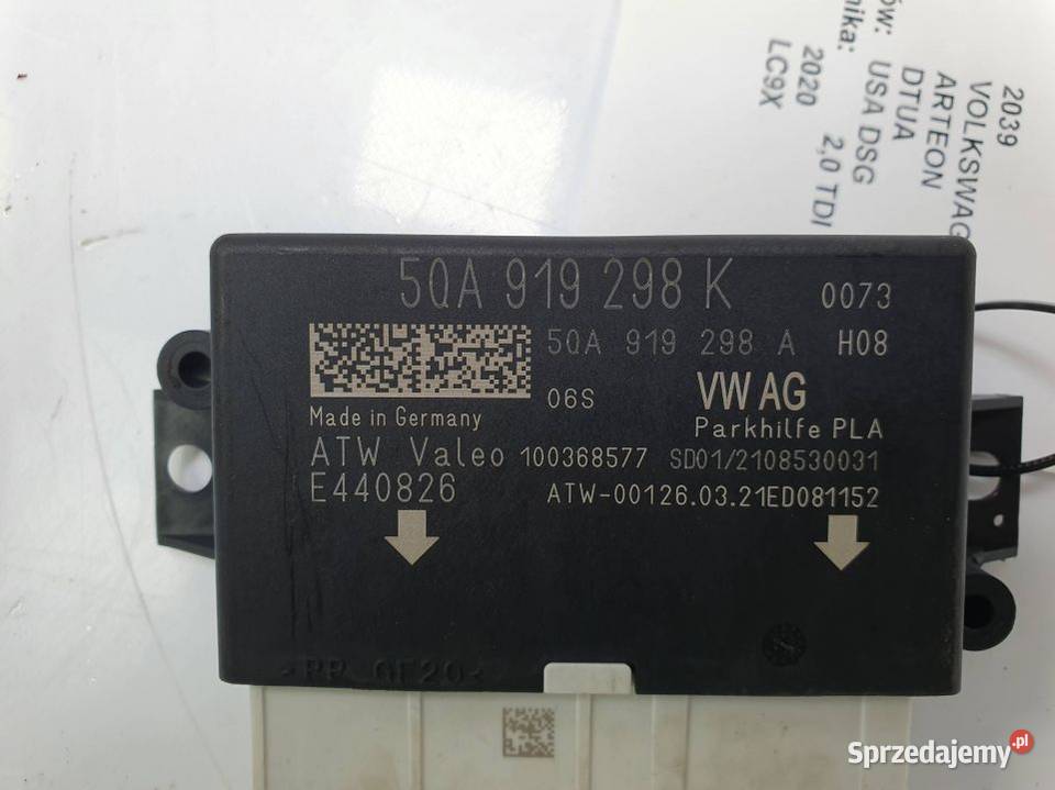 MODUŁ VOLKSWAGEN ARTEON 5QA919298K