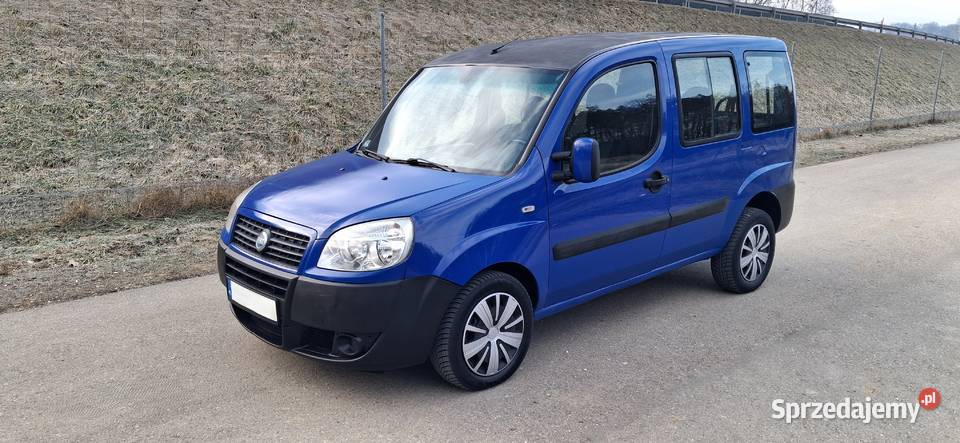 Fiat Doblo 5 osobowy 19 MultiJet 2007 Doblo Motoryzacja małopolskie Brzesko