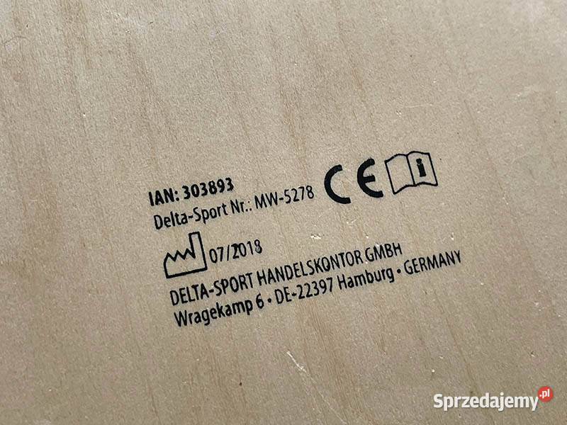 Drewniana kostka edukacyjna Delta Sport 12m+ świętokrzyskie Kielce