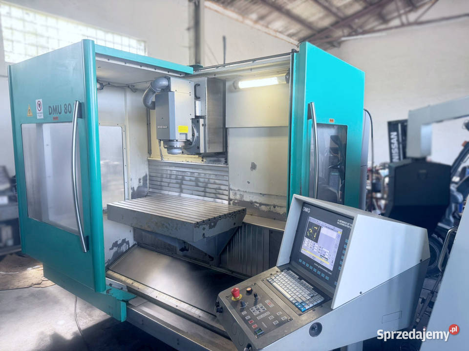 Frezarka CNC DECKEL MAHO DMU 80 T z Niemiec lubuskie Zabór sprzedam