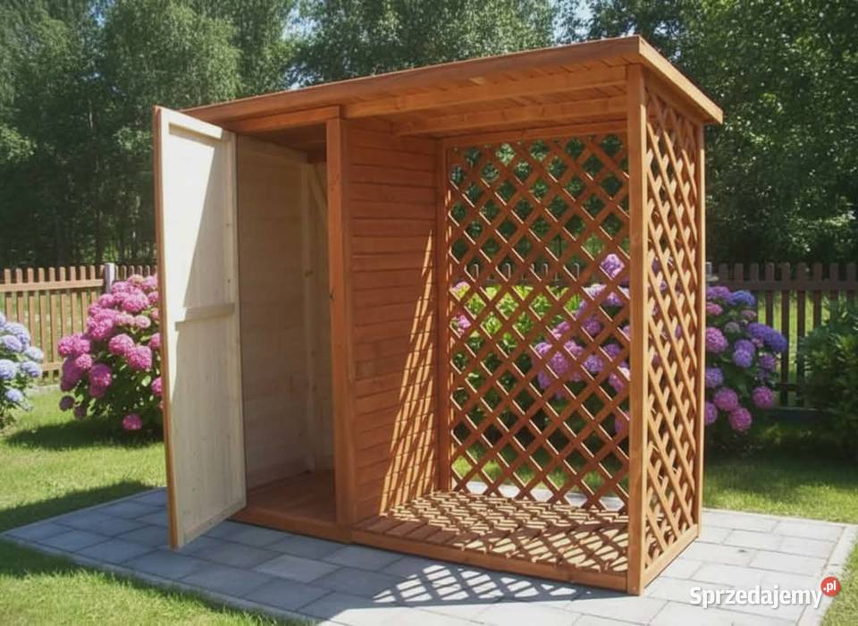 Domek narzędziowy z drewutnią Jordanów