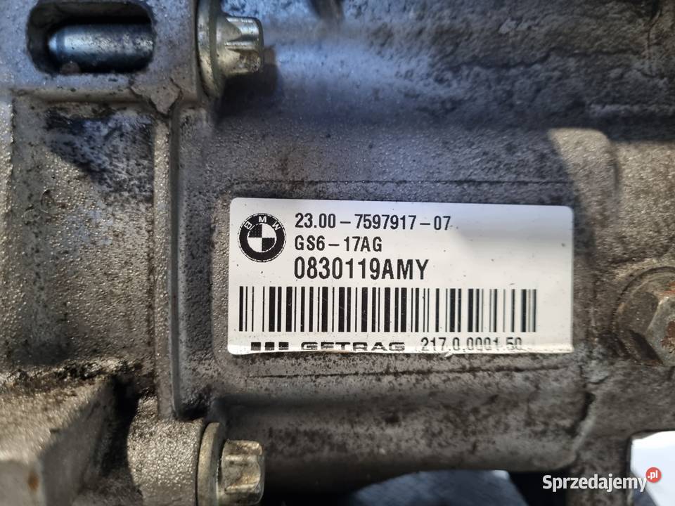 SKRZYNIA BIEGÓW BMW F20 116i 16 T N13B16A lubelskie Chełm
