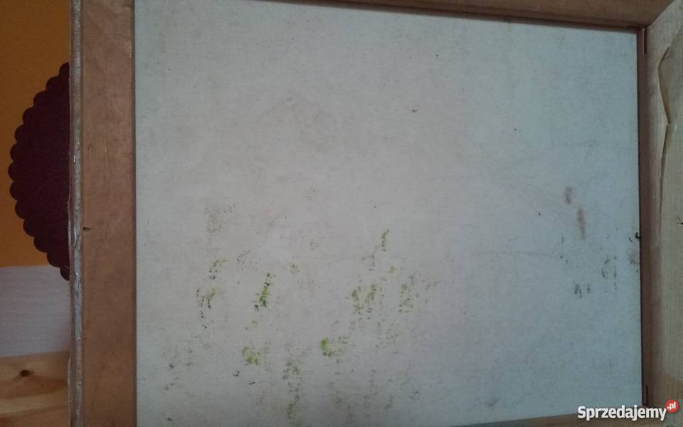 Stare obrazy olejne na płótnie sygnowane Włocławek