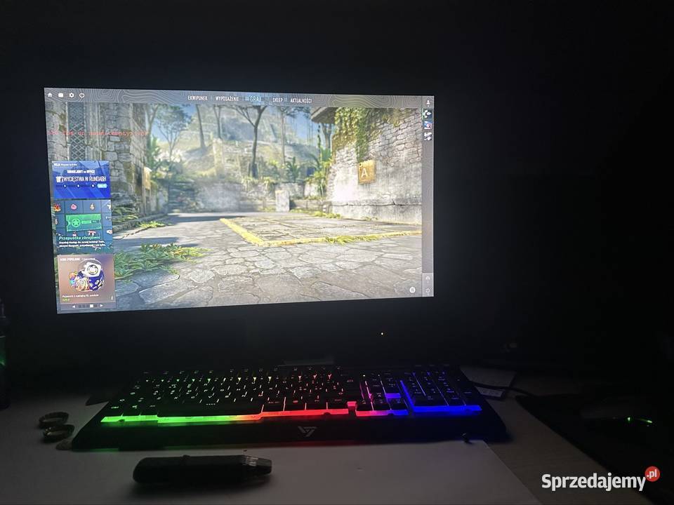 Zamienię zestaw gamingowy czerwony Niedźwiedź