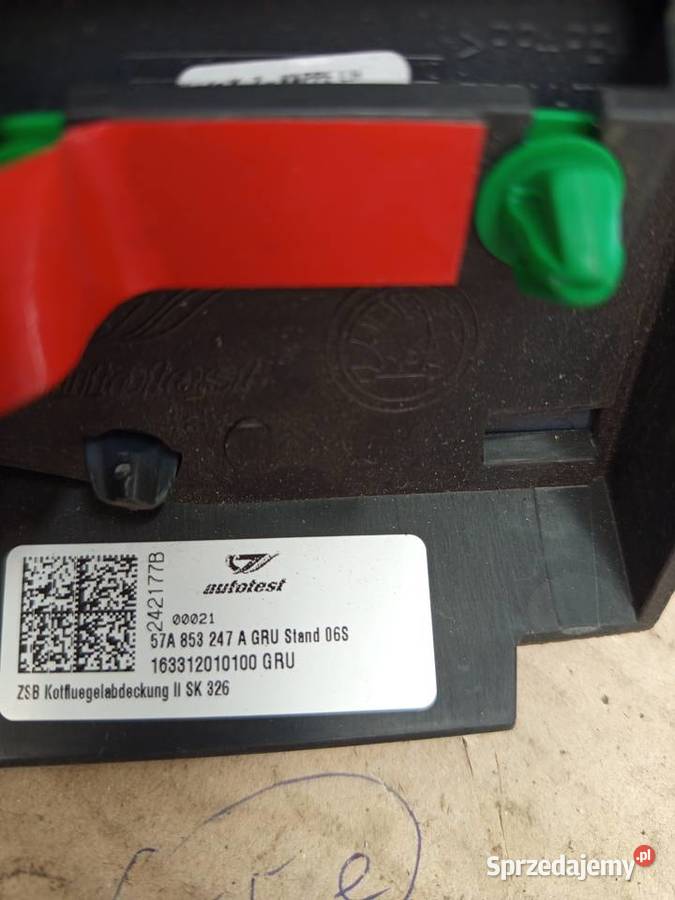 Listwa błotnika lewa karoq nowa oryginał osobowe podkarpackie Rzeszów