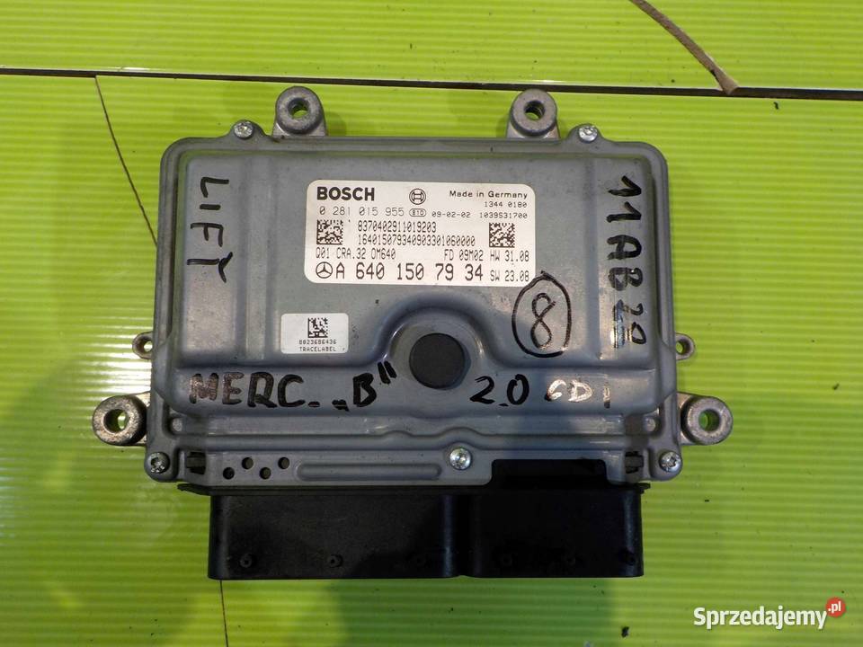 MERCEDES B W245 LIFT 20 CDI 09r sterownik Czujniki i sterowniki