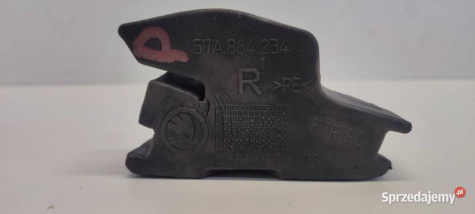 SKODA KAROQ WYGŁUSZENIE BŁOTNIKA PRAWE 57A864234 osobowe