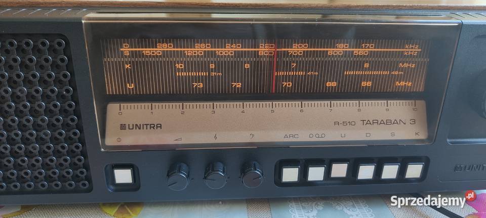 Radio Unitra Taraban3 Przestrojone Piękny Wygląd Kielce