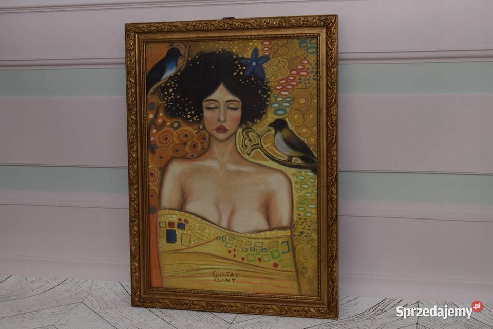 Gustav Klimt Judyta I Akt Kobiety Obraz Olejny małopolskie Kraków