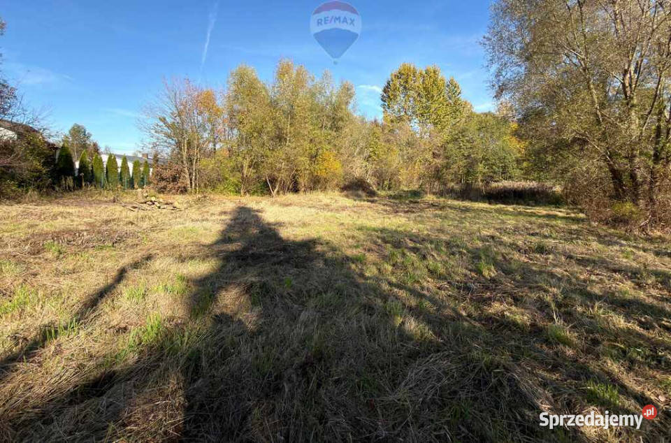 Słomniki działka budowlana z mediami 1977 ar Sprzedaż