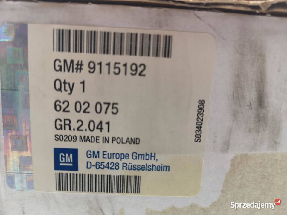 ROZRUSZNIK OPEL ASTRA G 12 14 16 19982004 NOWY lubelskie