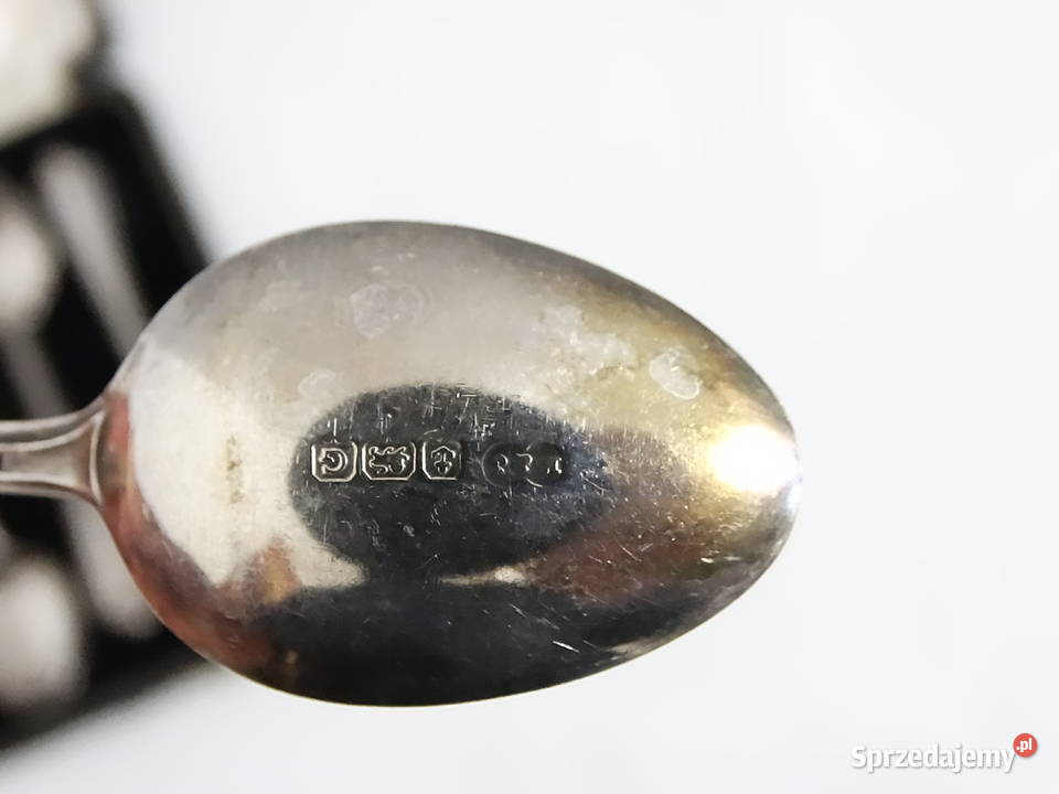 Srebrne Łyżeczki 925 Birmingham 1931r Komplet w Pozostałe