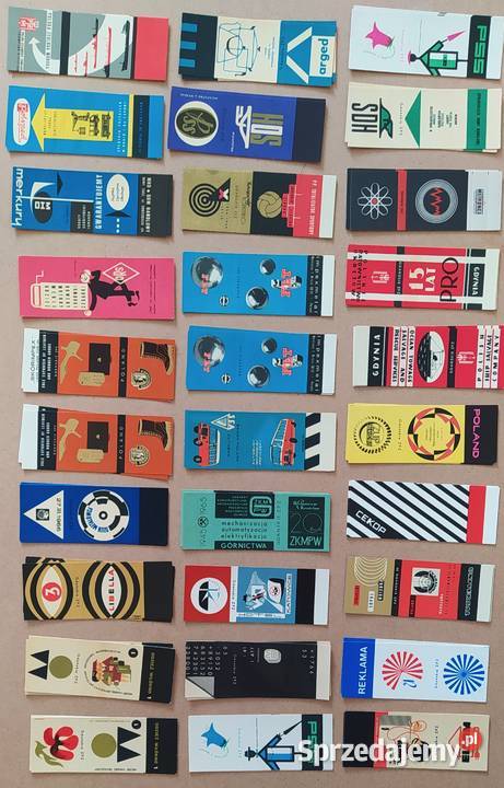 Polskie etykiety zapałczane KSIĄŻECZKOWE Pozostałe Katowice