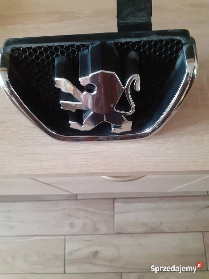 Emblemat w zderzak Peugeot 206 wielkopolskie Jarocin