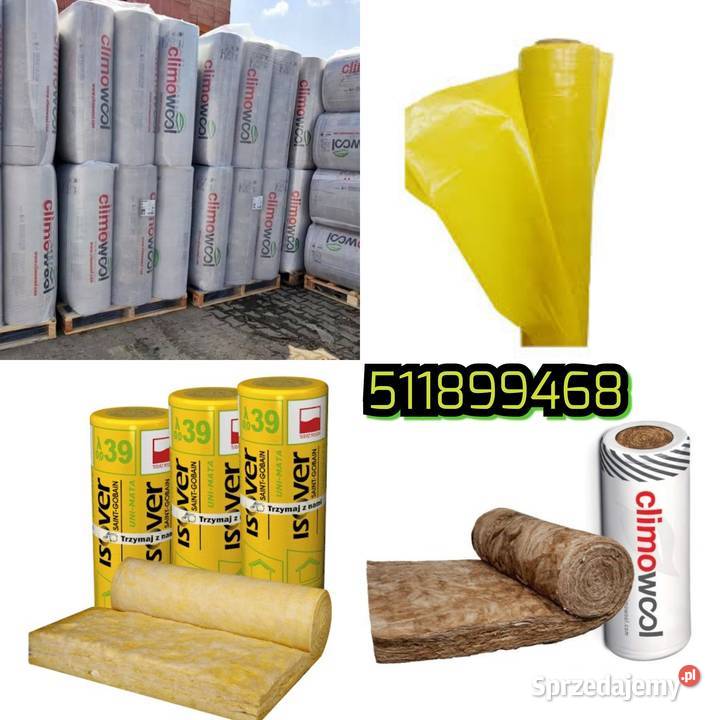 Wełna isover super mata Ursa climwool Zamość