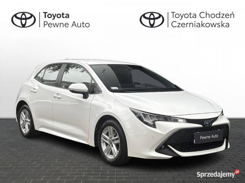 Toyota Corolla 18 Hybrid 122 COMFORT TECH salon biały mazowieckie Warszawa