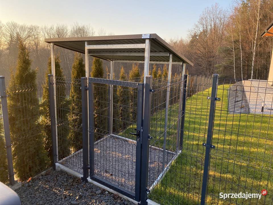 Wiata śmietnikowa blaszana producent Altany i wiaty Kraków