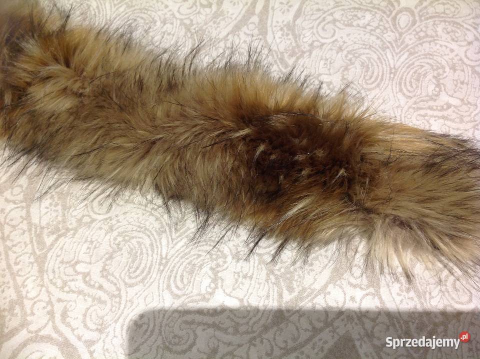 Futerko Obszycie Futrzane do Kaptura Kołnierza