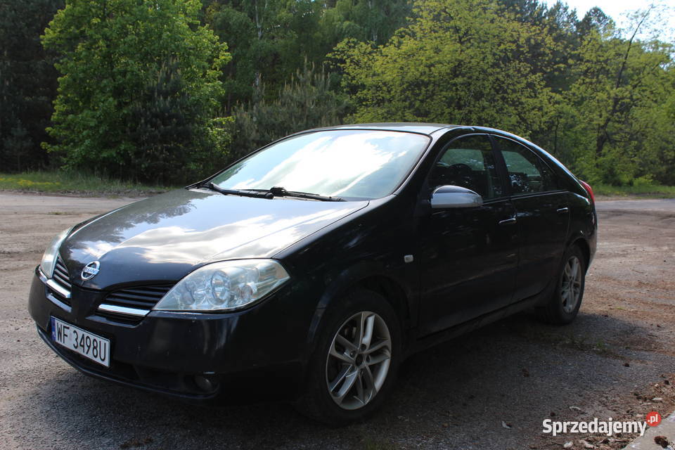 nissan primera p12 18 gaz 2004r0płaty aktalne Piotrków Trybunalski