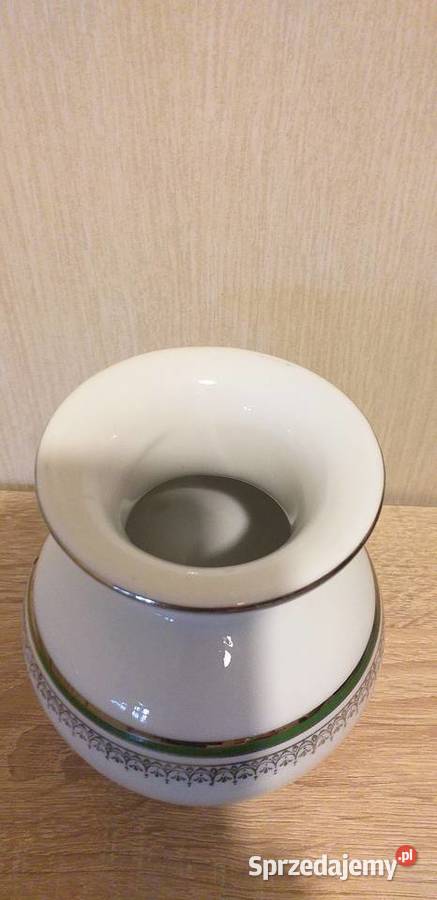 Porcelanowy wazon prl Przedbórz