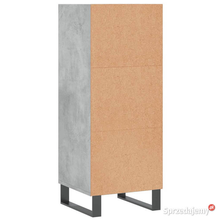 Szafka szarość betonu 345x325x90 materiał