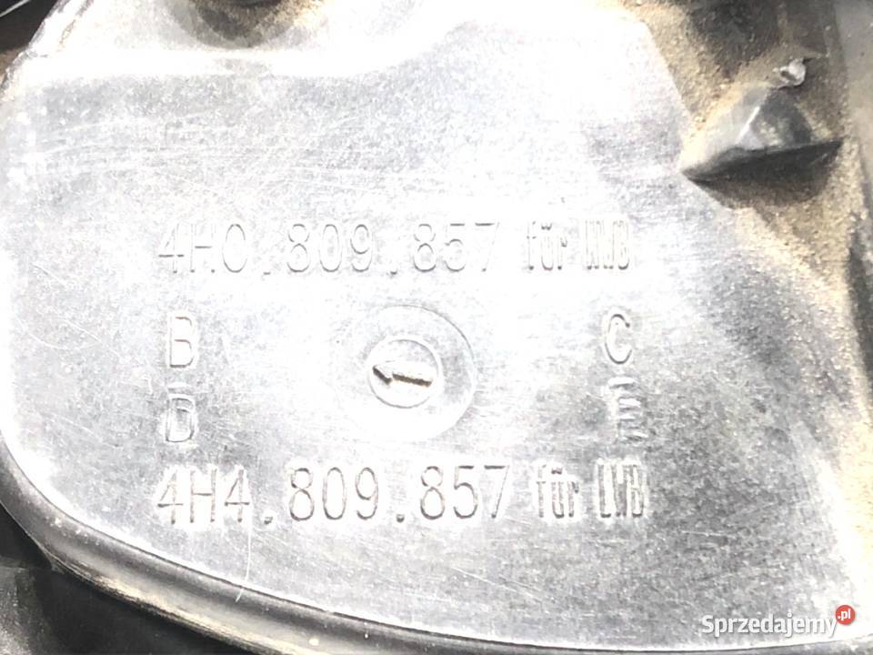 KLAPKA WLEWU PALIWA AUDI A8 D4 4H0809857 sprzedam