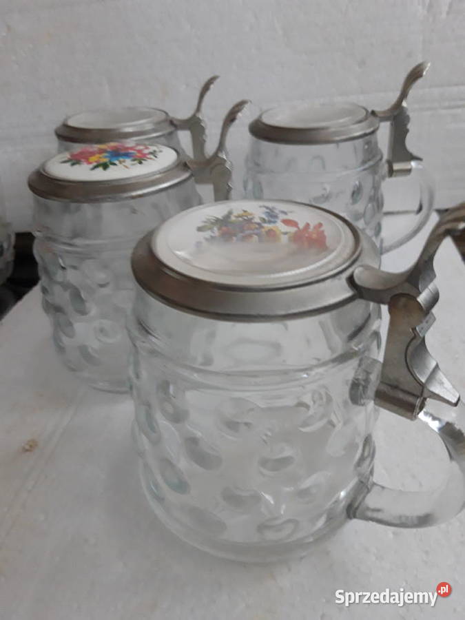 kufle szklane BMF kolekcjonerskie 4 sztuki Warszawa