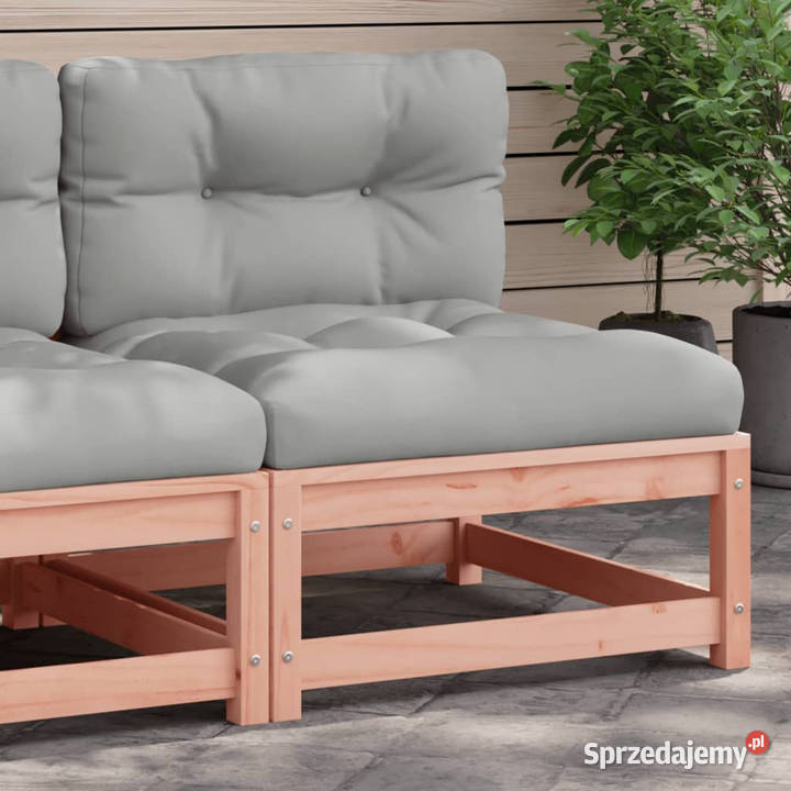 Ogrodowa sofa bez podłokietników z poduszkami Warszawa