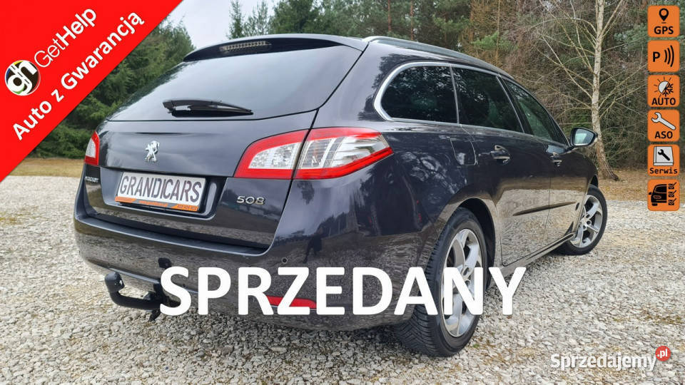 Peugeot 508 SW 16 BlueHDI 120 LIFT NAVI Panorama przyciemniane szyby Chmielnik